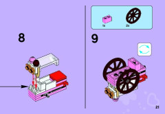 LEGO 41030 instructions page 21 – build guide