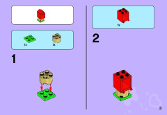 LEGO 41030 instructions page 3 – build guide