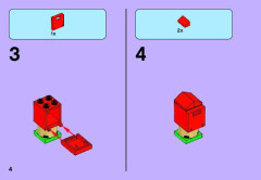 LEGO 41030 instructions page 4 – build guide