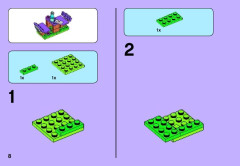 LEGO 41030 instructions page 8 – build guide