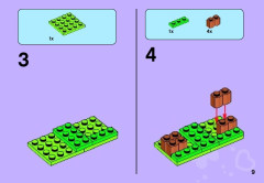 LEGO 41030 instructions page 9 – build guide