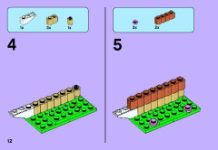 LEGO 41031 instructions page 12 – build guide