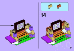 LEGO 41031 instructions page 17 – build guide