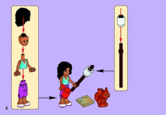 LEGO 41031 instructions page 2 – build guide