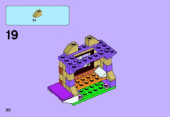 LEGO 41031 instructions page 20 – build guide