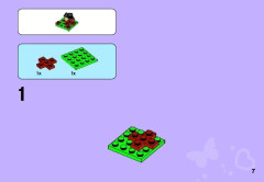 LEGO 41031 instructions page 7 – build guide