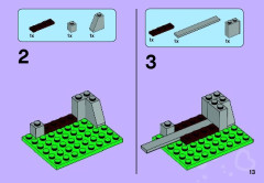 LEGO 41032 instructions page 13 – build guide