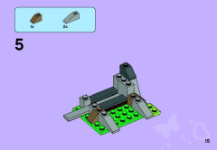 LEGO 41032 instructions page 15 – build guide