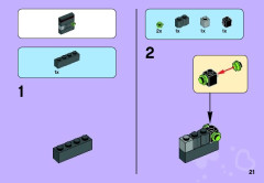 LEGO 41032 instructions page 21 – build guide