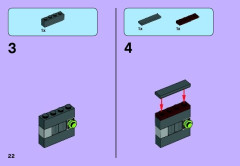 LEGO 41032 instructions page 22 – build guide