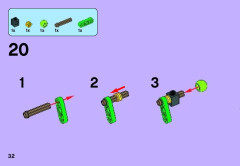 LEGO 41032 instructions page 32 – build guide