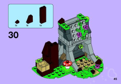 LEGO 41032 instructions page 45 – build guide