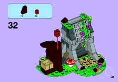 LEGO 41032 instructions page 47 – build guide