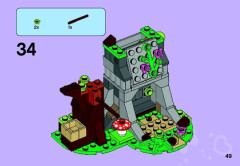 LEGO 41032 instructions page 49 – build guide