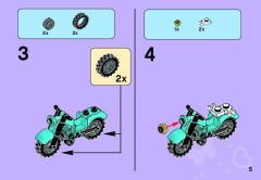 LEGO 41032 instructions page 5 – build guide