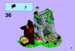 LEGO 41032 instructions page 51 – build guide