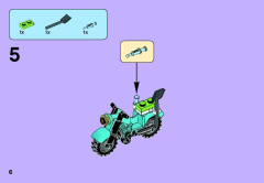LEGO 41032 instructions page 6 – build guide