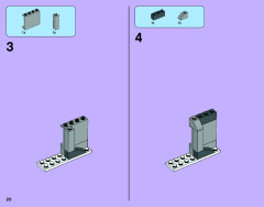 LEGO 41033 instructions page 20 – build guide
