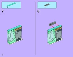 LEGO 41033 instructions page 22 – build guide