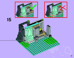 LEGO 41033 instructions page 23 – build guide