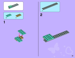 LEGO 41033 instructions page 33 – build guide