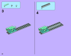 LEGO 41033 instructions page 34 – build guide
