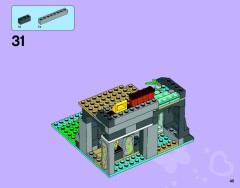 LEGO 41033 instructions page 45 – build guide
