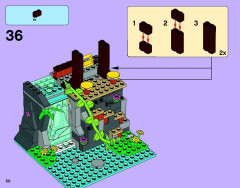 LEGO 41033 instructions page 50 – build guide