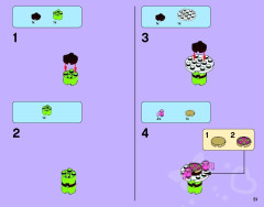 LEGO 41033 instructions page 51 – build guide