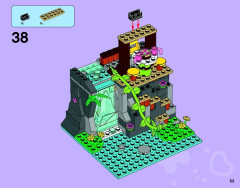 LEGO 41033 instructions page 53 – build guide