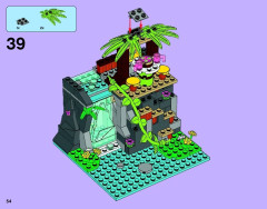 LEGO 41033 instructions page 54 – build guide