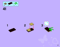 LEGO 41033 instructions page 57 – build guide