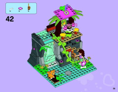 LEGO 41033 instructions page 59 – build guide