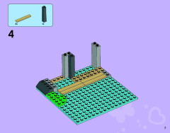 LEGO 41033 instructions page 7 – build guide