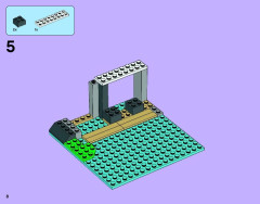 LEGO 41033 instructions page 8 – build guide