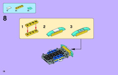 LEGO 41034 instructions page 14 – build guide