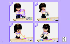 LEGO 41034 instructions page 2 – build guide