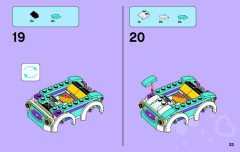 LEGO 41034 instructions page 23 – build guide