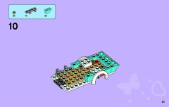 LEGO 41034 instructions page 31 – build guide