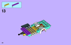 LEGO 41034 instructions page 34 – build guide