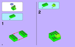 LEGO 41034 instructions page 4 – build guide