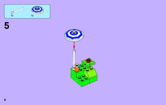 LEGO 41034 instructions page 6 – build guide