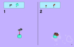 LEGO 41034 instructions page 7 – build guide