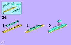 LEGO 41034 instructions page 28 – build guide