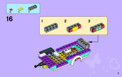 LEGO 41034 instructions page 3 – build guide