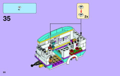 LEGO 41034 instructions page 30 – build guide