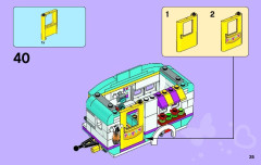 LEGO 41034 instructions page 35 – build guide