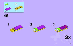 LEGO 41034 instructions page 45 – build guide