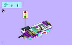 LEGO 41034 instructions page 8 – build guide