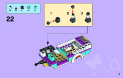 LEGO 41034 instructions page 9 – build guide